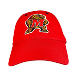 Top Of The World Red Maryland Terrapins Adjustable Baseball Cap