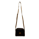 Vintage 80's 90's Esprit Women’s Black & Brown Faux LeatherCrossbody Bag