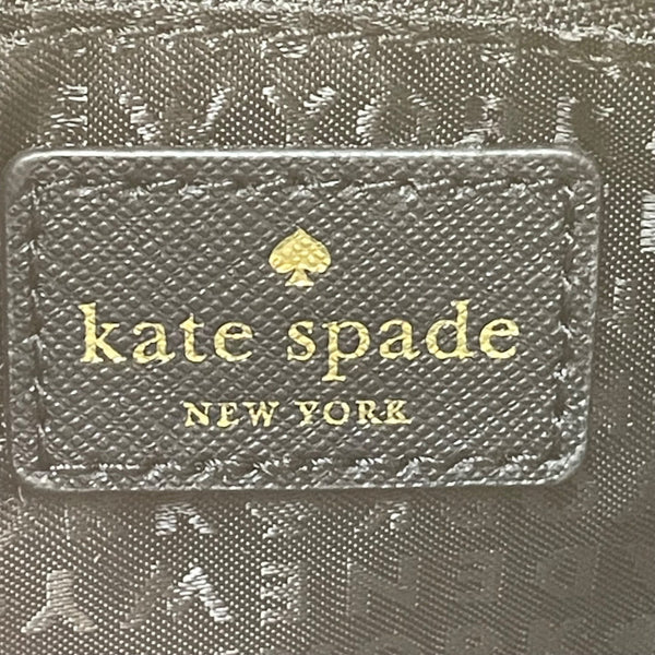 Kate Spade Women’s Black Saffiano Leather Gold Chain Strap Flap Shoulder Bag