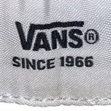 Vans Juniors Black & White Canvas Low Top Skate Sneakers Size 4.5