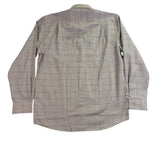 Barbour Mens Brown/Green Checked Shirt Regular Fit Sz XL