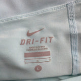 Nike Womens Light Blue Dri-Fit Athletic Performance Skort Size L