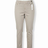 Chicos Womens Beige Stretch Comfortable Slim Fit Pull-On Jeggings Size 15R