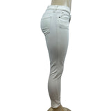 Banana Republic Women's White Skinnt Jeans Sz 27/4R