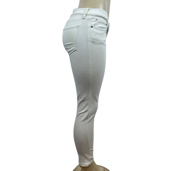 Banana Republic Women's White Skinnt Jeans Sz 27/4R