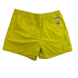 Columbia Mens Yellow Nylon Omni-Shade Sun Protection Shorts Lightweight Size XXL