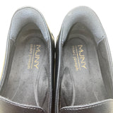 MJNY Marc Joseph Men’s Black Horse-bit Accent Slip-On Driving Loafers Size 8.5