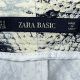Zara Basic Womens Snake Print Skinny Pants Size S - New