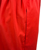 Lauren Ralph Lauren Womens Red Button-Up Puff Sleeve Midi Dress Sz 12 - New