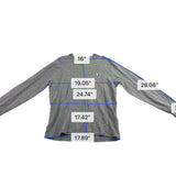 Polo Ralph Lauren Mens Gray Cotton Long Sleeve Crewneck Sweatshirt Size L