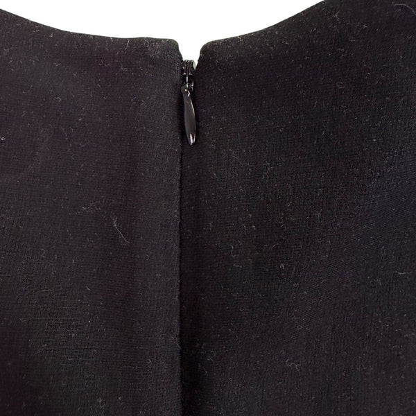 Just Taylor Womens Black & White Rayon/Nylon Patterned Shift Dress Size 14