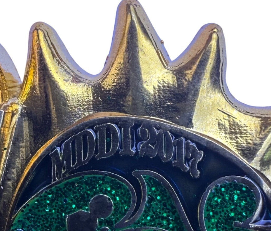 Destination Imagination Gold Tone Multicolor Enamel Museum Art Design Pins