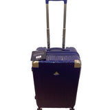 Triforce Navy Blue Telescopic Handle Build-in Scale Allure Collection Luggage