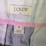 J.Crew Womens Light Gray Slim Fit Trousers Work Pants Sz 4