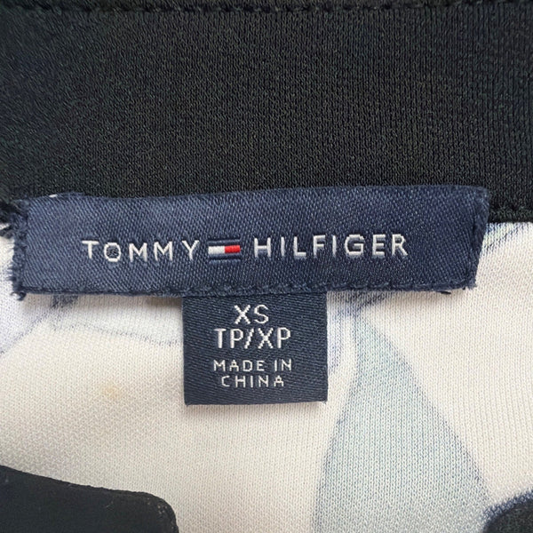 Tommy Hilfiger Womens Floral Print Sleeveless Mini A-Line Dress Sz  XS 