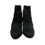 Marc Fisher Women’s Black Side Zipper Block-Heel Balsan Ankle Boots Size 5M