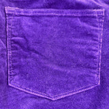 Lauren Ralph Lauren Purple Corduroy Womens Classic Straight Jeans Size 12