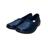 Clarks Ultimate Women’s Black Leather Cora Charm Slip-On Flats Shoes Size 7.5 M
