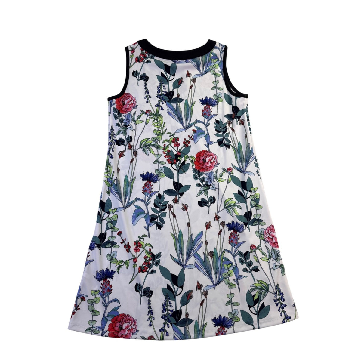 Tommy Hilfiger Womens Floral Print Sleeveless Mini A-Line Dress Sz  XS 