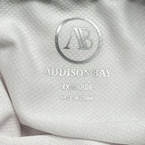 Addison Bay White Tennis Dress Sleeveless Pleated Skirt & Green Collar Sz XXL