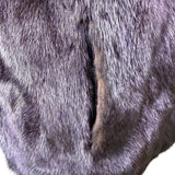 Rosendorf/Evans Womens Black Genuine Mink Fur Coat Luxurious Vintage Sz M