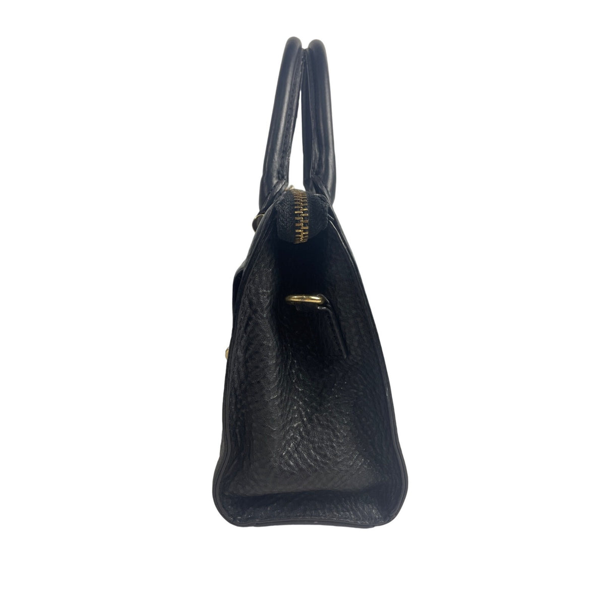 Milly Women's Black Leather Isabella Tote Bag Sz M