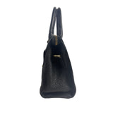 Milly Women's Black Leather Isabella Tote Bag Sz M