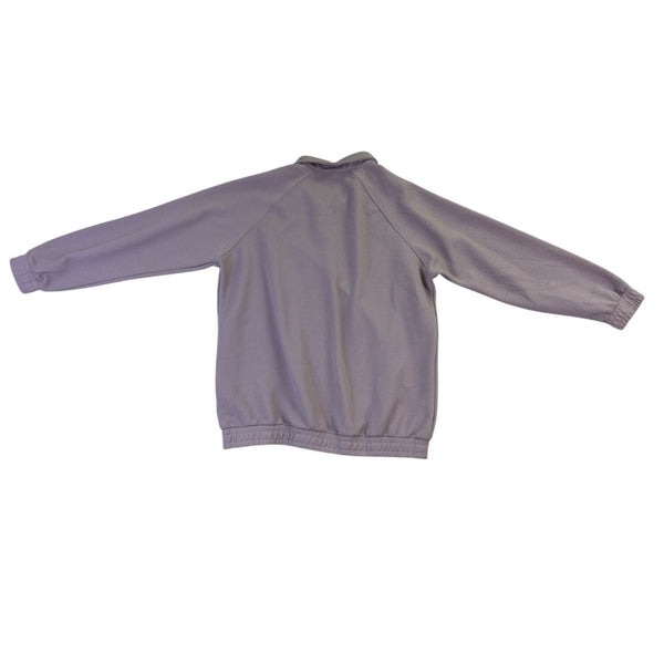 Coofandy  Womens Gray Tracksuit Zip Pullover & Elastic Waist Pants Size L