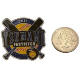 2017 Tsunami Fastpitch Softball Trading Pin By Metro Pins