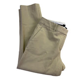 Ann Taylor Womens Beige  Petite Dress Pants Classic Fit Size 4P