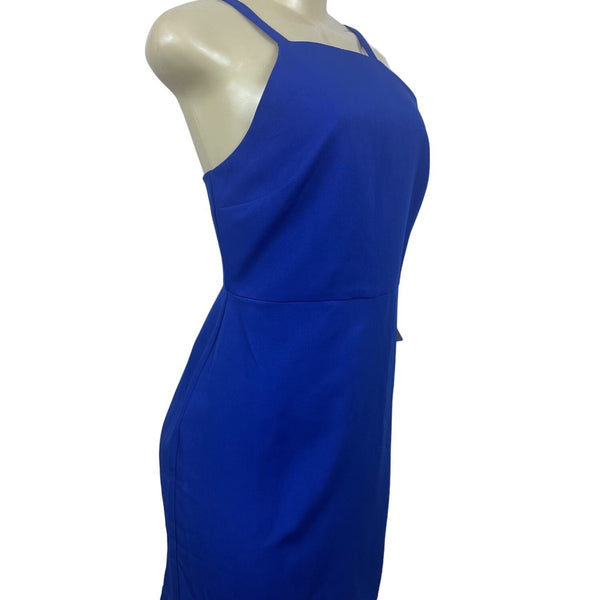 NSR Womens Blue Strappy Sundress Medium Made In China New With Tags New