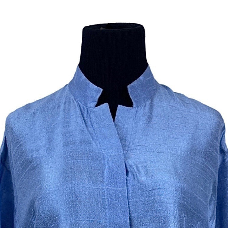 Eileen Fisher Women's Blue Shirt Size pp - New