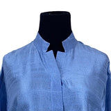 Eileen Fisher Women's Blue Shirt Size pp - New