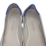 Rothys Women’s Gray & Blue Knit Recycled Material Ballet Flat Size W12