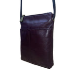 Nine West Women’s Purple Faux Leather Strapped Zipper Closure Crossbody Bag