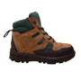 Lands End Men’s Brown & Green Suede Waterproof Lace-Up Ankle Hiking Boots Sz 8B