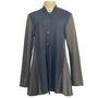 Alembika Women's Button Down Boho Black and Dark Green Jacket Size XS -NWT