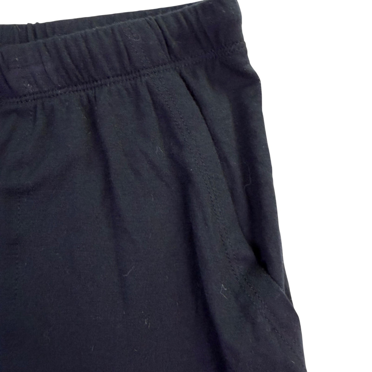 Auden Womens Black Modal Spandex Sleepwear Pajama Set Size L