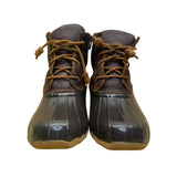 Sperry Women’s Brown Leather Classic Outdoor Waterproof Duck Boots Size 7.5W