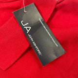 John Ashford Mens Red Polo Shirt Short Sleeve Casual  Sz XXL