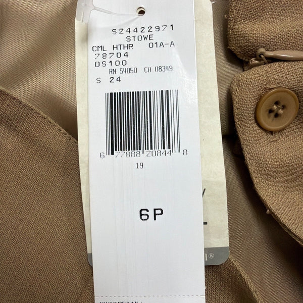 Jones New York Womens Camel Wool Skirt Petite Classic Design Size 6P