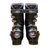 Tecnica Men’s Black & Gray Adjustable Buckles Icon DP Hot Form Ski Boots Size 9