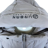 Bosideng Women's Gray Hooded Puffer Coat Long Length Winter Outerwear Sz 2