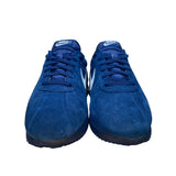 Nike Men’s Blue Suede White Swoosh Detail Retro Cortez Sneakers Size 12