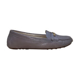 Michael Kors Women’s Gray Leather Loafers Slip-On Dress Shoes Size 9.5M