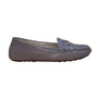 Michael Kors Women’s Gray Leather Loafers Slip-On Dress Shoes Size 9.5M