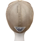 Columbia Unisex Beige Mesh American Flag Outdoor Performance Cap Sz S/M