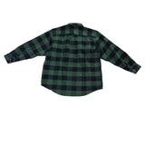 Field & Stream Mens Green Plaid Cotton Button-Up Long-Sleeve Shirt Size XXL