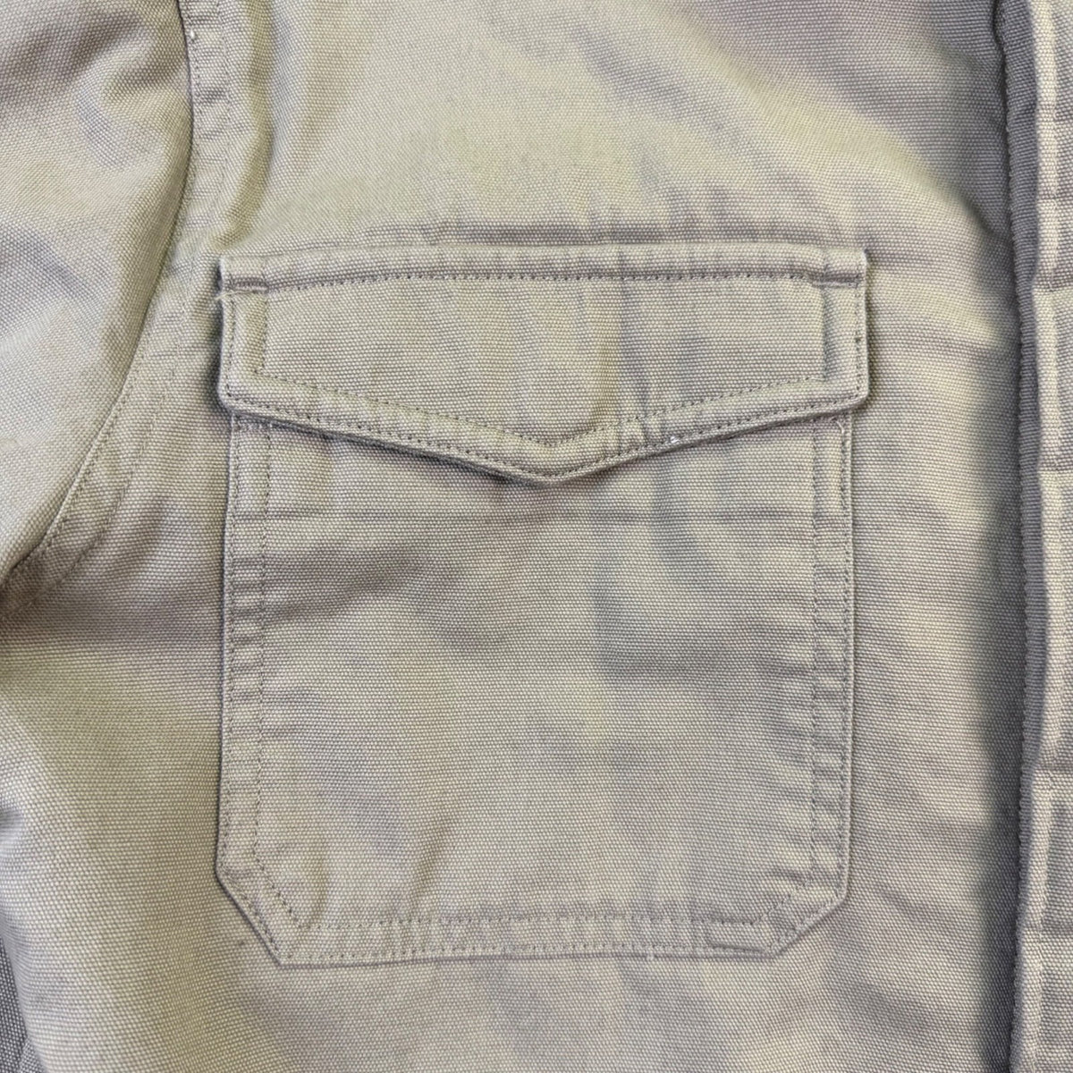 ONeill Mens Beige Cotton Jacket Corduroy Collar Sherpa Lined Standard Fit Size S