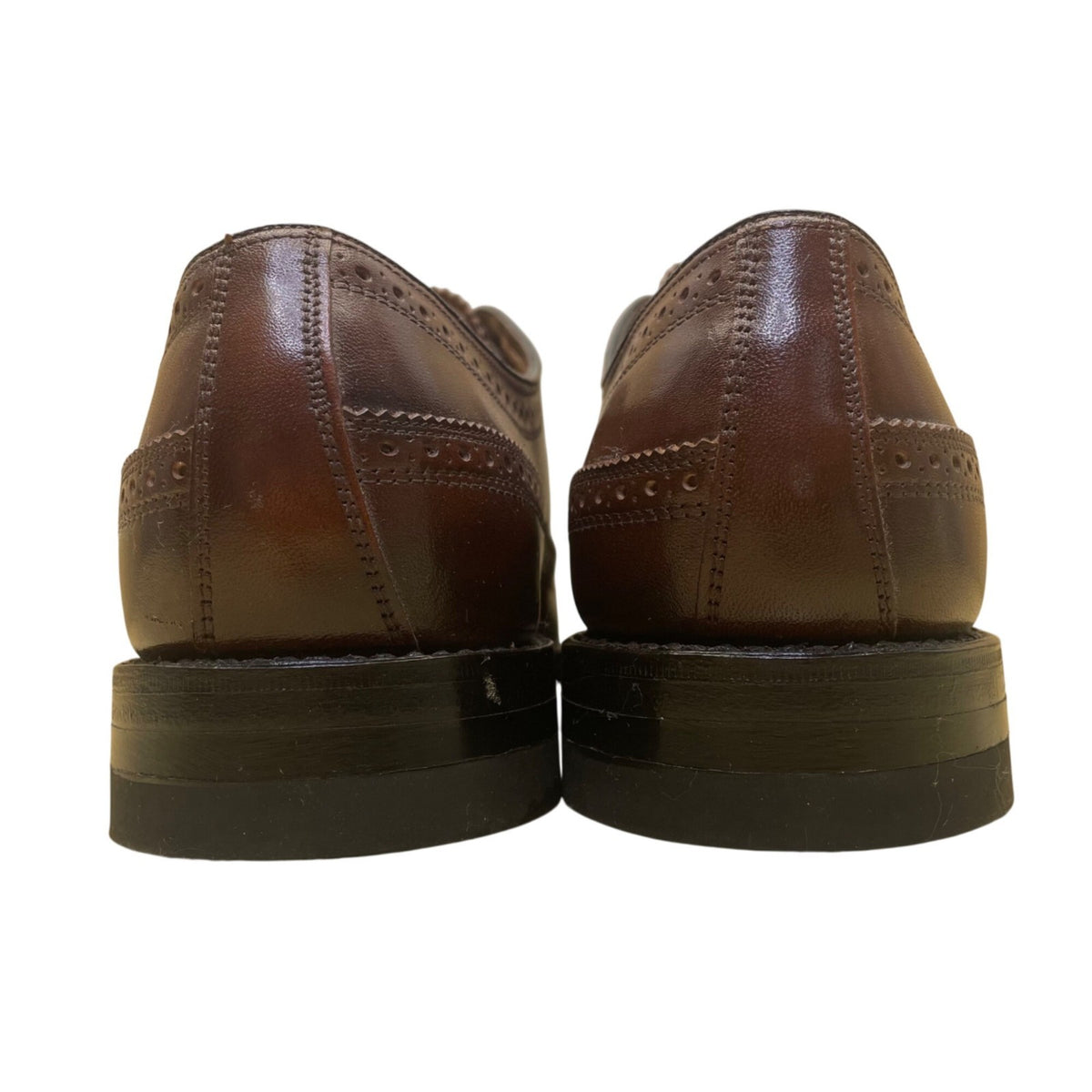 Florsheim Men’s Brown Leather Lace-Up Wingtip Oxford Classic Dress Shoes Sz 10B